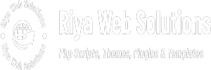 Riya Web Solutions header logo Dark